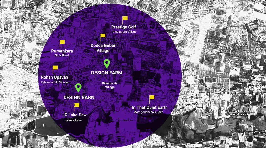 Design Sense Challenge Map Spread Design Bangalore